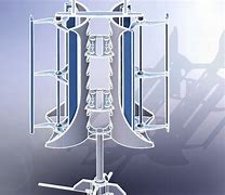 Image result for Vertical Axis Wind Turbine 3D Model