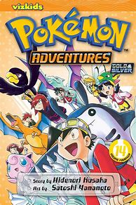 Image result for Pokemon Adventures Gold and Silver