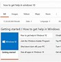 Image result for How to Get Help in Windows 10 Home