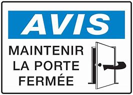 Image result for Logo Fermer La Porte Noir Et Blanc