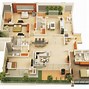 Image result for 4 Apartment Building Plan