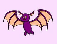 Image result for Purple Bat Cartoon