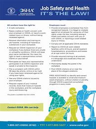 Image result for OSHA Right to Know Poster