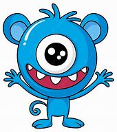 Image result for One Eyed Monster Cartoon