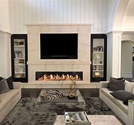 Image result for Modern Living Room with Fireplace Design Ideas