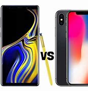 Image result for Galaxy Note 9 vs iPhone X