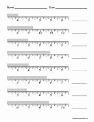 Image result for Measuring Tape Math Problems Worksheet