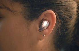 Image result for Galxay Buds Live White in Ear