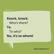 Image result for Knock Knock Jokes Then