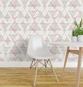 Image result for Pink and Grey Geometric Wallpaper