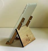 Image result for Mini iPad Stand Cover Wood