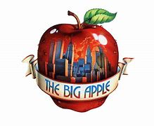 Image result for Cartoon Big Apple New York City