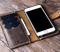 Image result for Men's Leather iPhone Wallet Cases