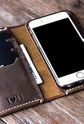 Image result for Leather iPhone Wallet