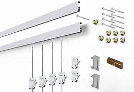 Image result for Wall Hanging Rail Clips