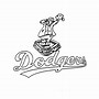 Image result for Dodgers Baseball Logo Clip Art