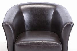 Image result for Leather Swivel Tub Chair