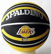 Image result for Lakers Basketball Ball