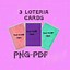 Image result for Blank Loteria Card