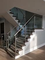 Image result for Stairs with Glass Balustrade