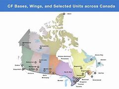 Image result for Canada Military Bases Map