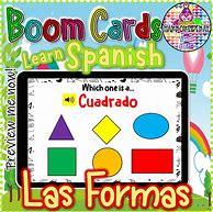 Image result for Shapes in Spanish for Kindergarten