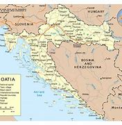 Image result for A Map of Croatia