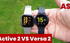 Image result for Fitbit Versa vs Samsung Galaxy Watch Active