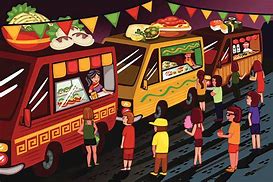 Image result for Food Festival Cartoon