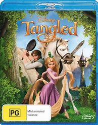 Image result for Tangled Blu-ray DVD