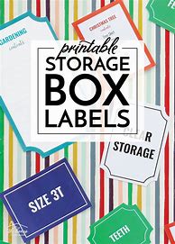 Image result for Colourful Storage Container Labels