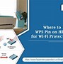 Image result for Connect HP Printer with WPS Pin