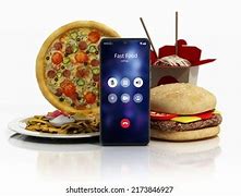 Image result for Food and Phone Pic