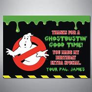 Image result for Ghostbusters Birthday Card