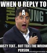 Image result for Wrong Number Text Memes