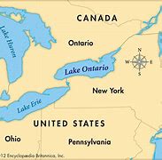 Image result for Lake Ontario Canada Map