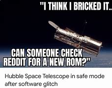 Image result for Hubble Space Telescope Meme