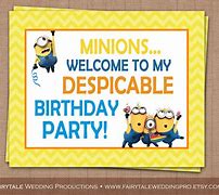 Image result for Minions Birthday Sign