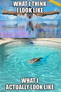 Image result for Meme Creator Swimming Pool