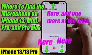 Image result for iPhone 14 Pro Max Microphone Location