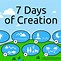 Image result for Bible Creation 7 Days