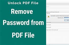 Image result for How to Remove Password Protect in PDF