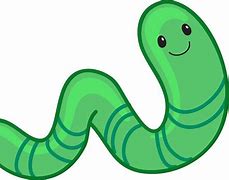 Image result for Green Worm Cartoon
