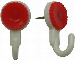 Image result for Plastic Push Clips Hooks