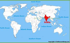 Image result for India Mapa Mundial