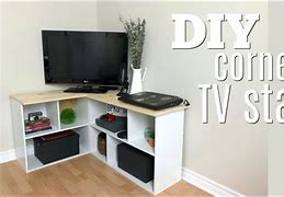Image result for DIY Corner TV Stand