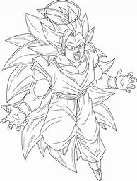 Image result for Goku SS3 Drawing