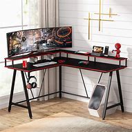 Image result for Gaming Desk with Hutch
