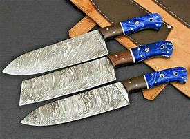 Image result for Handmade Chef Knives without Handle