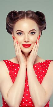 Image result for 20s Hair and Makeup